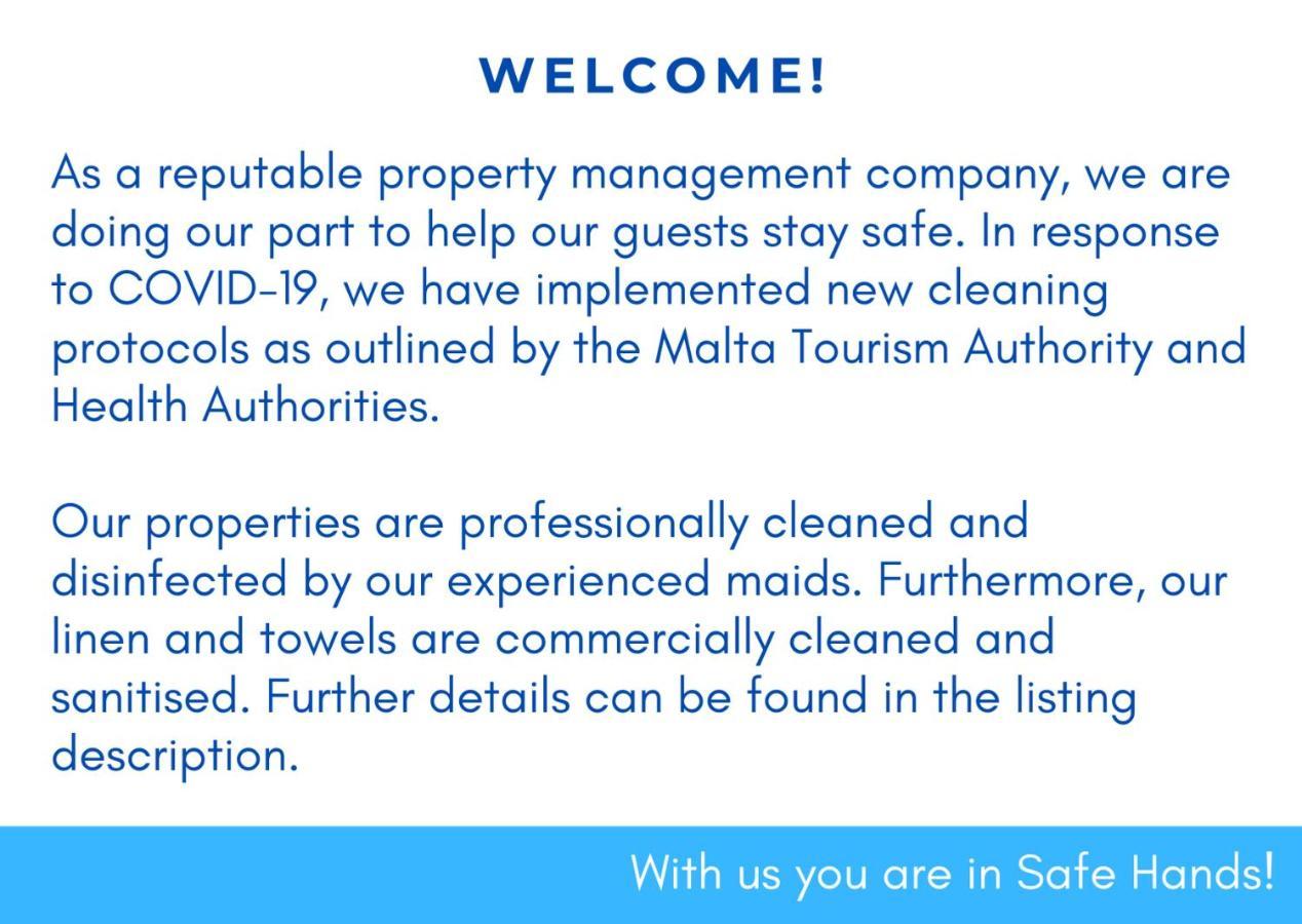 Superlative Apartment With Valletta And Harbour Views سليمة المظهر الخارجي الصورة