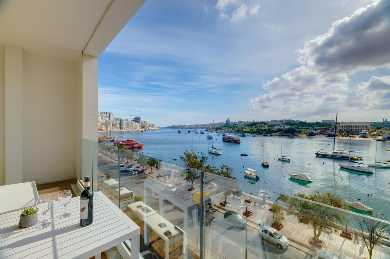Superlative Apartment With Valletta And Harbour Views سليمة المظهر الخارجي الصورة