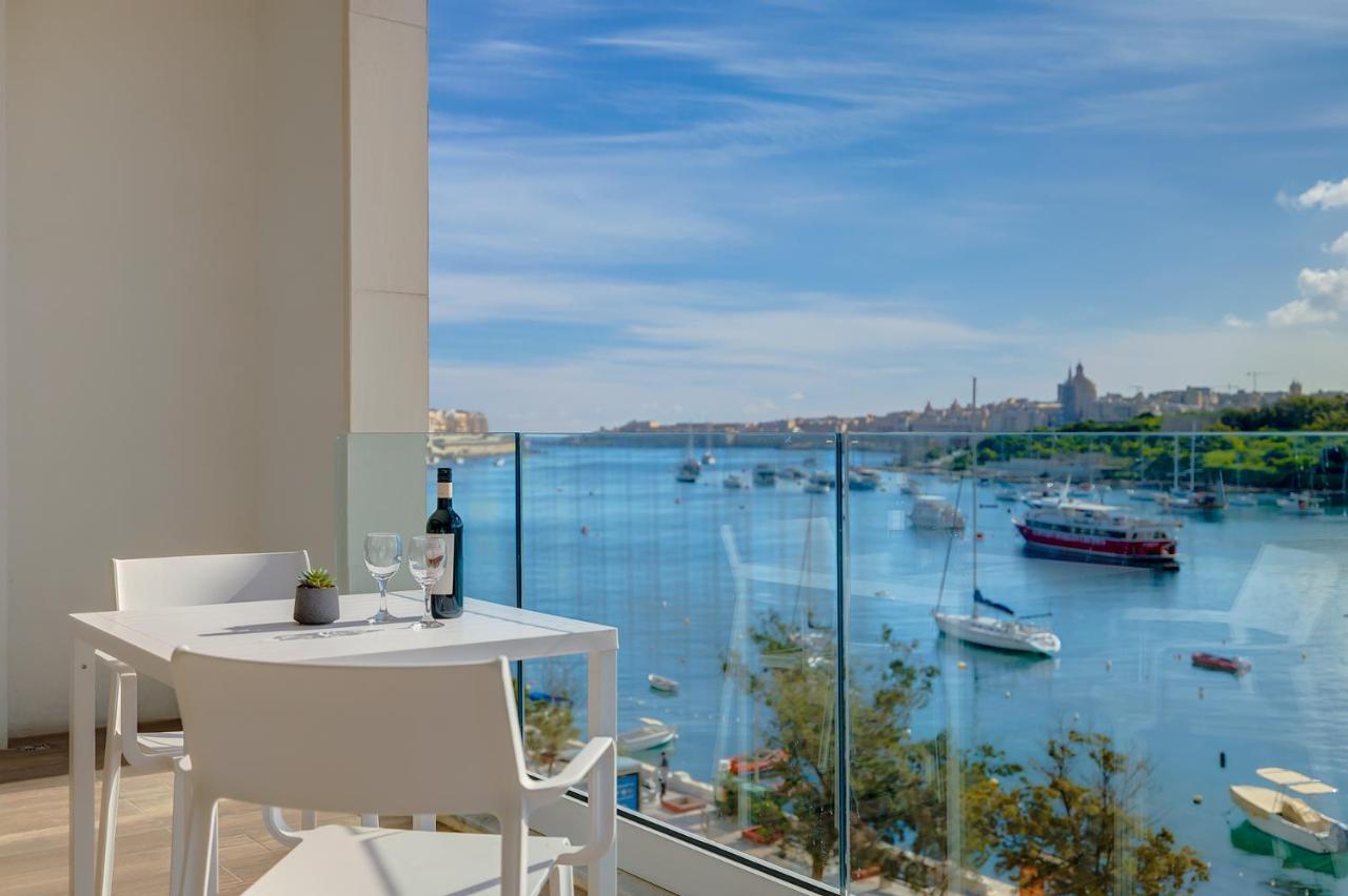 Superlative Apartment With Valletta And Harbour Views سليمة المظهر الخارجي الصورة