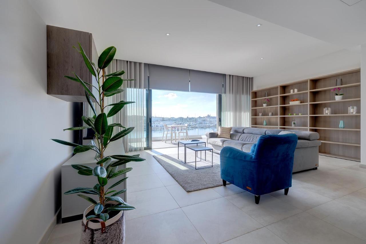 Superlative Apartment With Valletta And Harbour Views سليمة المظهر الخارجي الصورة