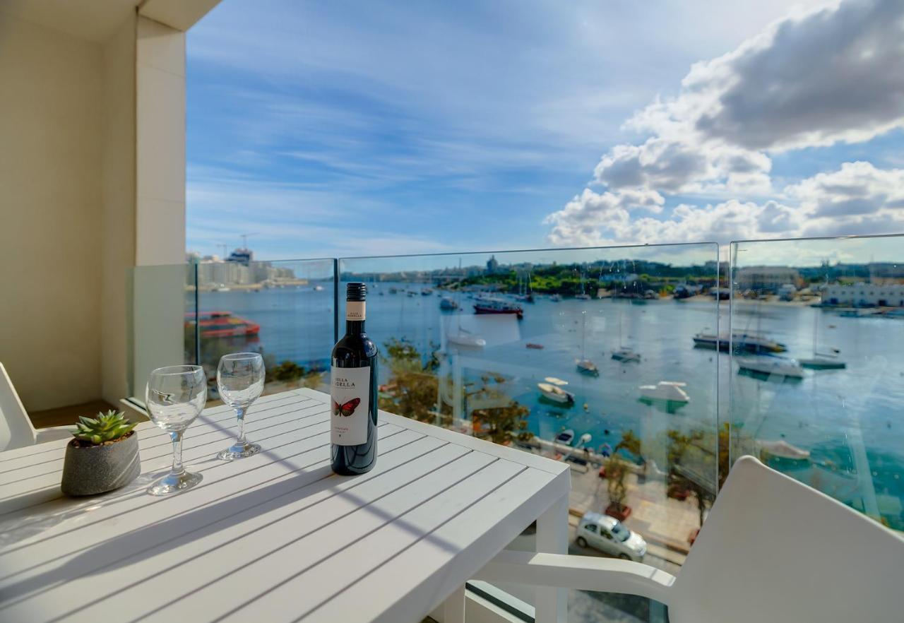 Superlative Apartment With Valletta And Harbour Views سليمة المظهر الخارجي الصورة