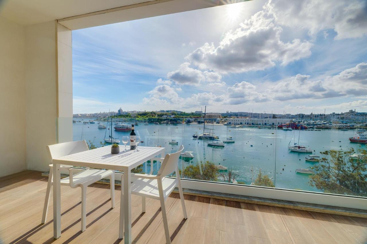 Superlative Apartment With Valletta And Harbour Views سليمة المظهر الخارجي الصورة