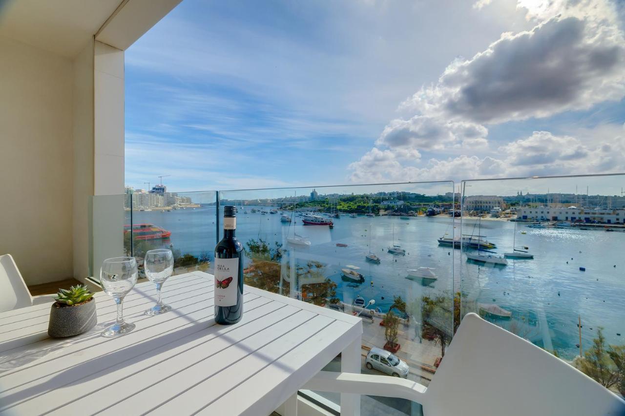 Superlative Apartment With Valletta And Harbour Views سليمة المظهر الخارجي الصورة