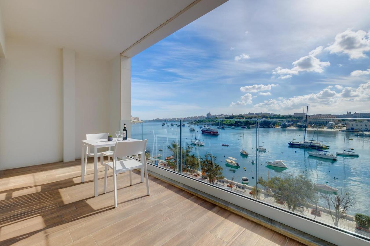 Superlative Apartment With Valletta And Harbour Views سليمة المظهر الخارجي الصورة