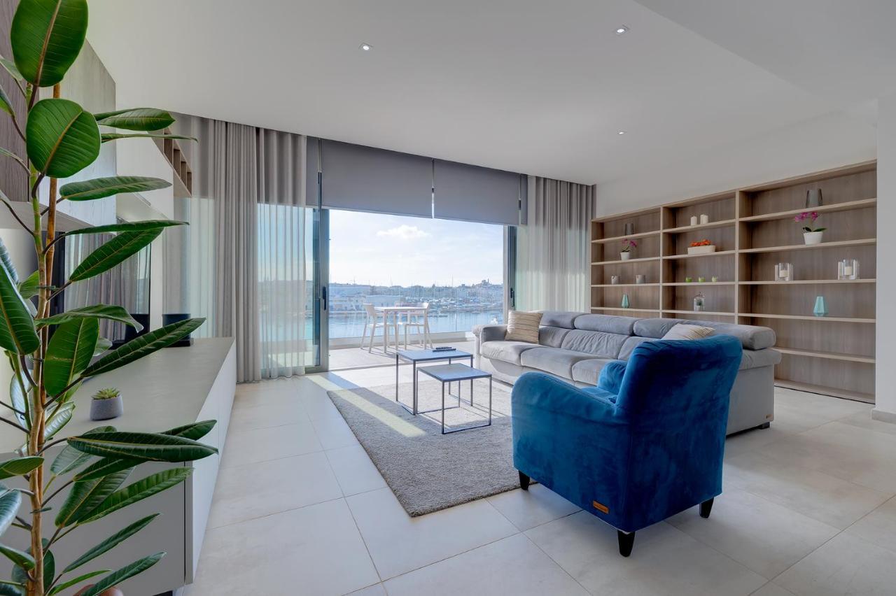 Superlative Apartment With Valletta And Harbour Views سليمة المظهر الخارجي الصورة